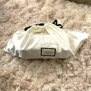 Gucci black belt bag - never used